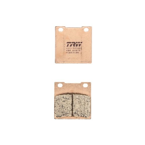 Bremsbelagsatz trw mcb531 - bremsbelagsatz,